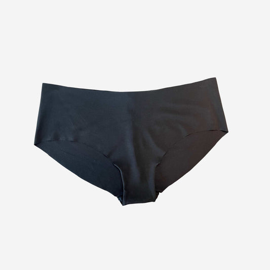 Black Seamless Bikini Underwear